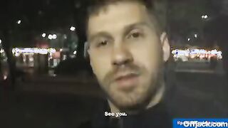 Spanish Guys Fucking Outdoors at Night